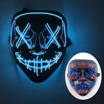 Masque LED Lumineux Halloween — Boo